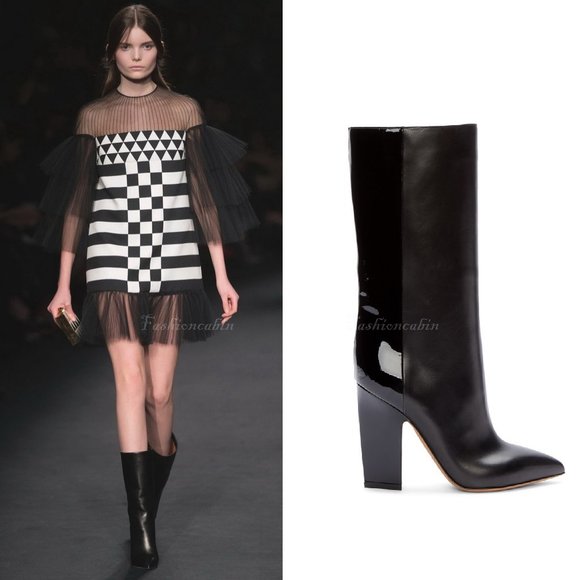 New Valentino Garavani RUNWAY Leather Ankle Boots - Picture 1 of 16